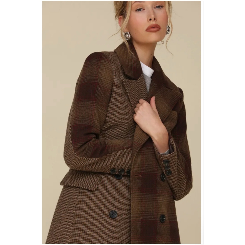 7 For All Mankind Patchwork Double Breasted Blazer - image 8